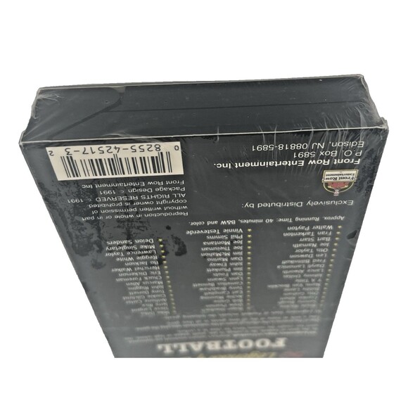 Brand New 50 Legendary Stars: Football (VHS, 2001) NFL Sealed - Picture 6 of 6